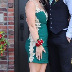 Selling my green homecoming dress